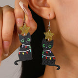 Christmas Tree Acrylic Earrings