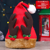 Ribbon Rudolph's Horns Christmas Hat