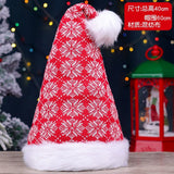 Multi Pattern Christmas Santa Claus Hat