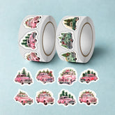 Christmas Cartoon Car Graffiti Stickers