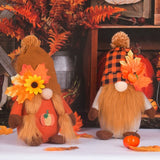 Halloween Pumkin Dwarf Couple Doll
