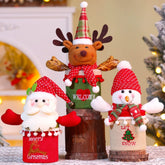 Christmas Santa Rudolph Apple Candy Gift Box