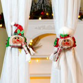 Christmas Curtain Buckle Gingerbread Man Doll
