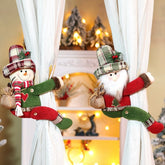 Chrismas Curtain Buckle Hug Doll Curtain Buckle Hug Doll