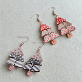 Christmas Tree Acrylic Earrings
