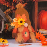 Halloween Pumkin Dwarf Couple Doll