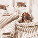 Long Sleeve Round Neck Pants Set