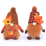 Halloween Pumkin Dwarf Couple Doll