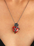American Gothic Love Rose Necklace