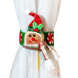 Christmas Curtain Buckle Gingerbread Man Doll