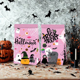 Halloween 12 Paper Bag 18 Stickers Set