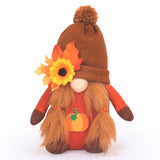 Halloween Pumkin Dwarf Couple Doll