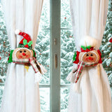 Christmas Curtain Buckle Gingerbread Man Doll