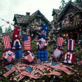 Five Pointed Independence Dwarf Doll