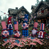 Five Pointed Independence Dwarf Doll