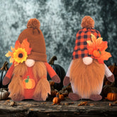 Halloween Pumkin Dwarf Couple Doll