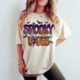 Short Sleeve Round Neck Halloween T Shirt