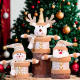 Christmas Snowman Decoration Gift Box