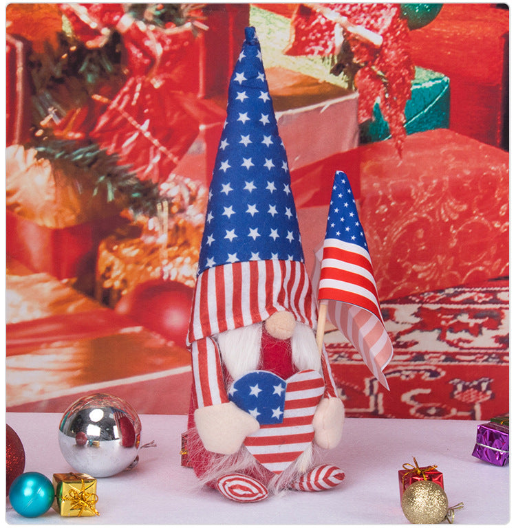 American Independence Day Decorations Doll