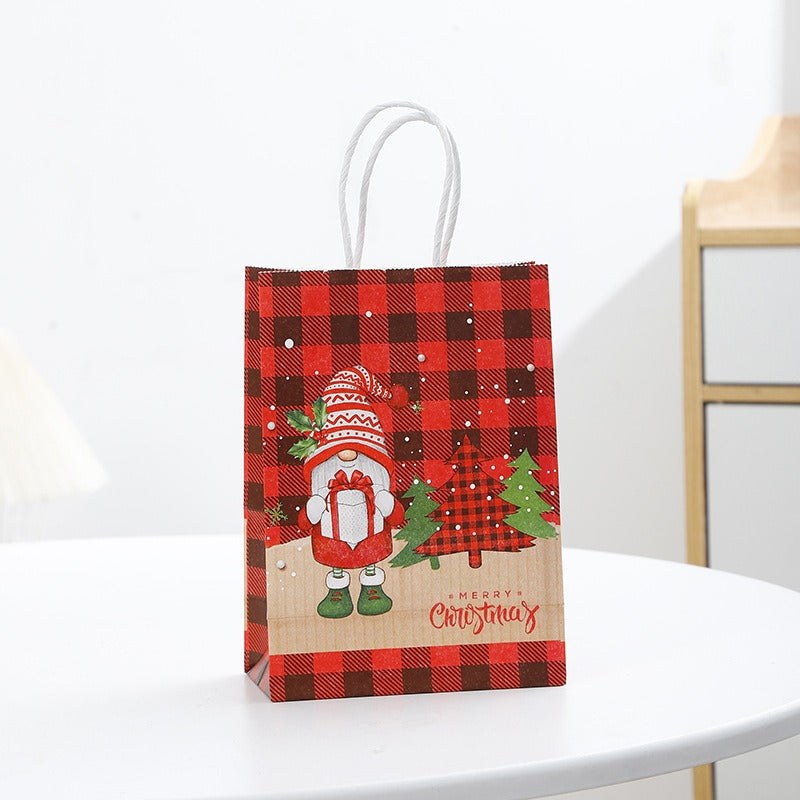 Christmas Cartoon Gift Paper Bag