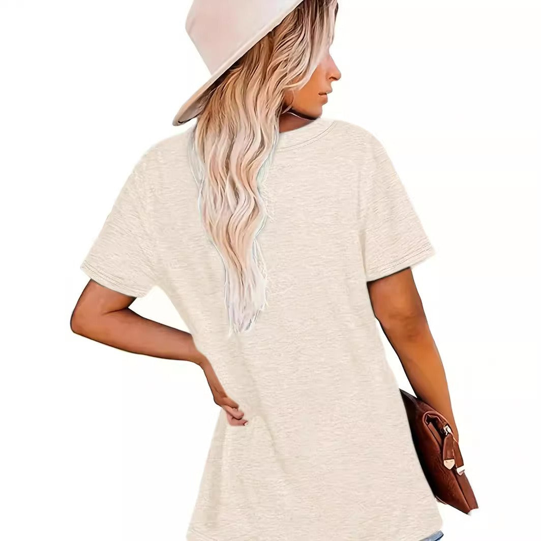 Short Sleeve Ghost Printed Casual T Shirts