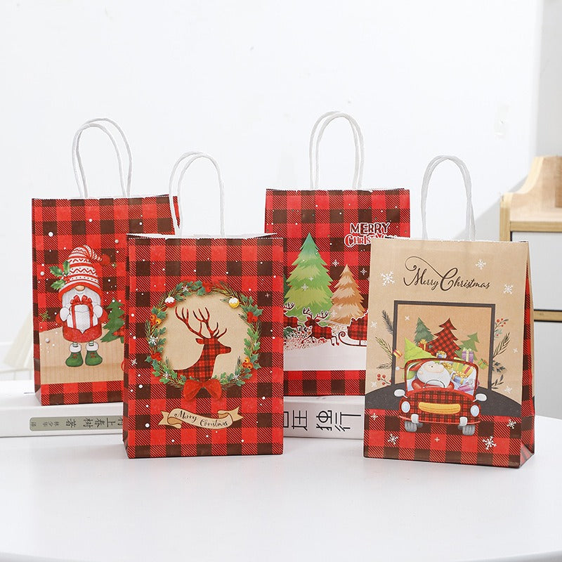 Christmas Cartoon Gift Paper Bag