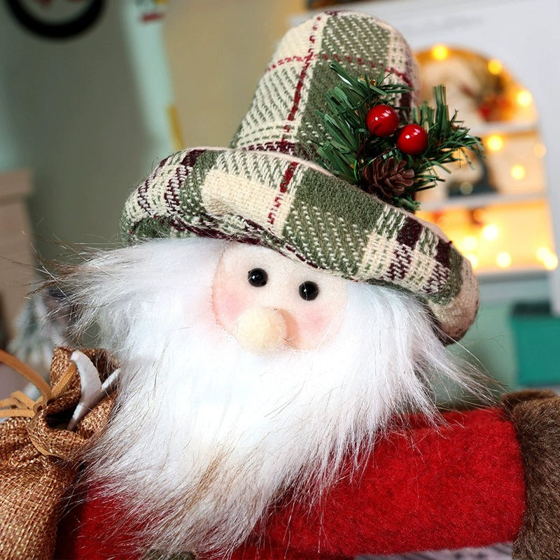 Chrismas Curtain Buckle Hug Doll  Curtain Buckle Hug Doll