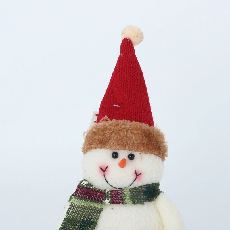 Christmas Snowman Santa Claus Cartoon Doll