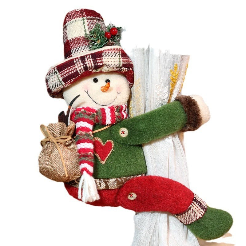 Chrismas Curtain Buckle Hug Doll  Curtain Buckle Hug Doll
