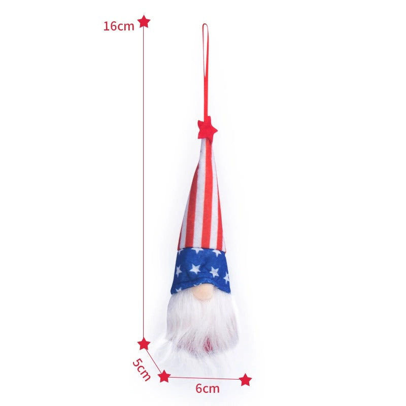 American Rudolph Pendant Doll Set