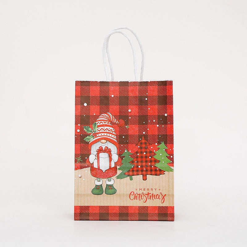 Christmas Cartoon Gift Paper Bag