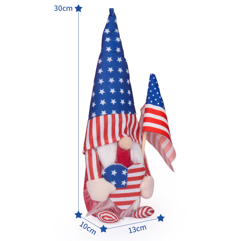 American Independence Day Decorations Doll