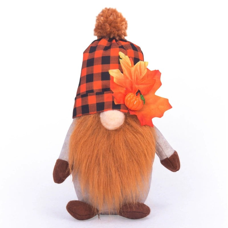 Halloween Pumkin Dwarf Couple Doll