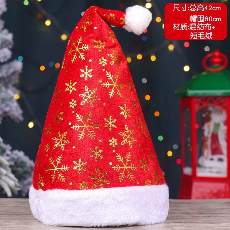 Christmas Santa Claus Gift Plush Hat